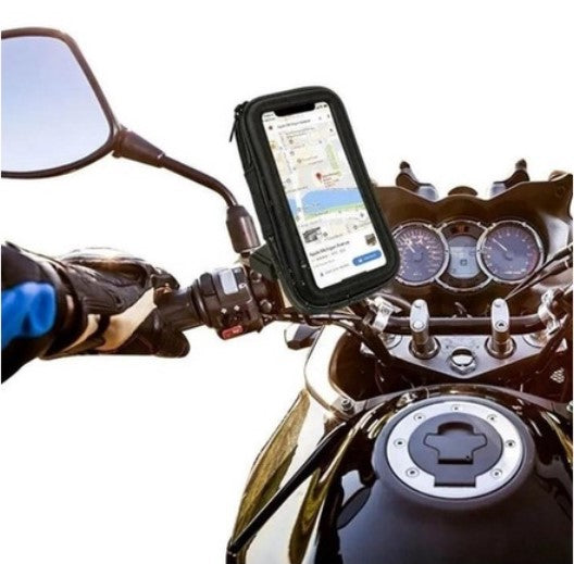 SUPORTE CASE CAPA CELULAR À PROVA D'ÁGUA GPS PARA MOTO BIKE